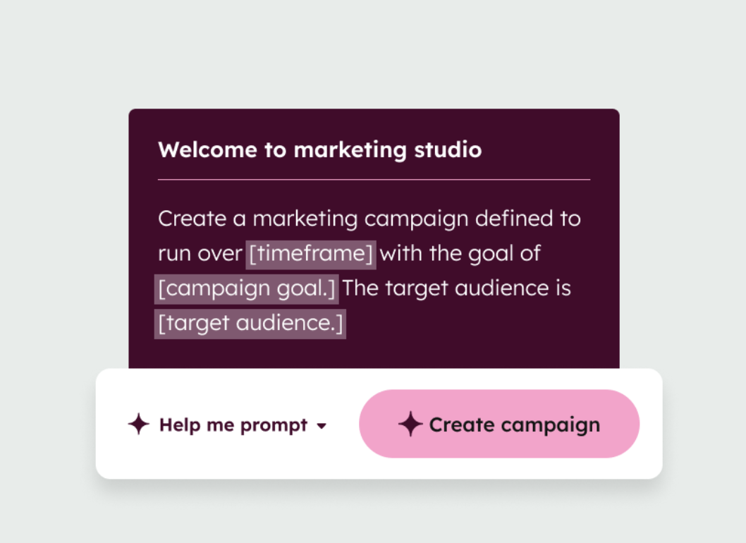 HubSpot Marketing Studio