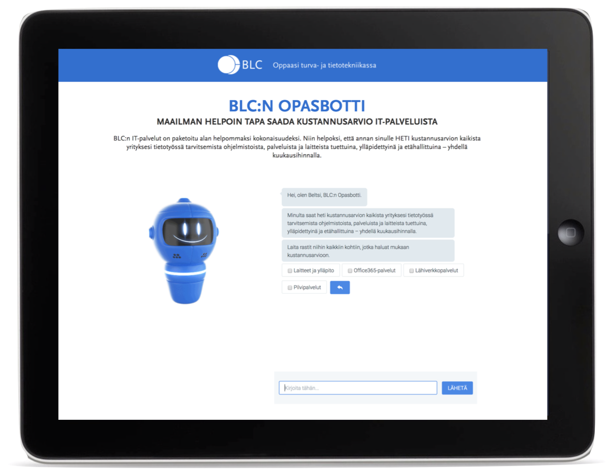 BLC chatbot