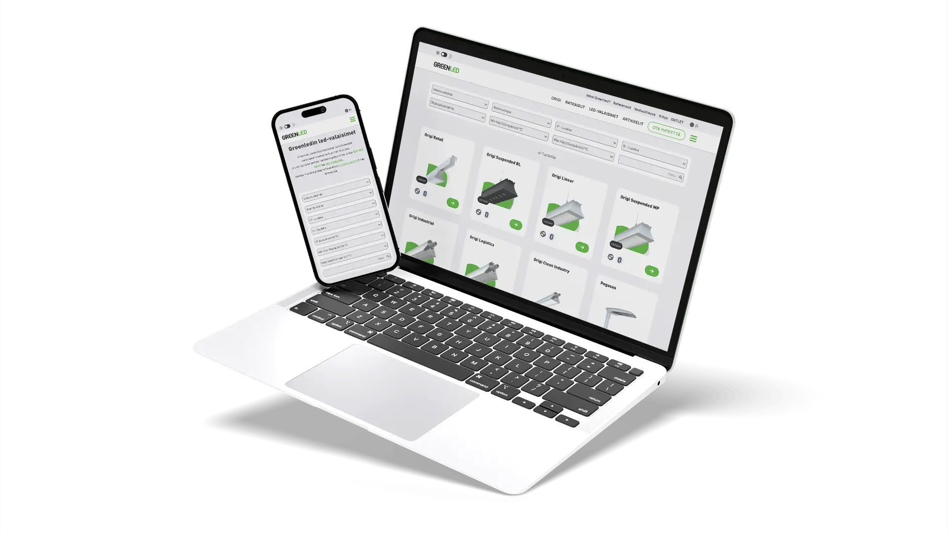 greenled_tuotevalitsin-referenssi