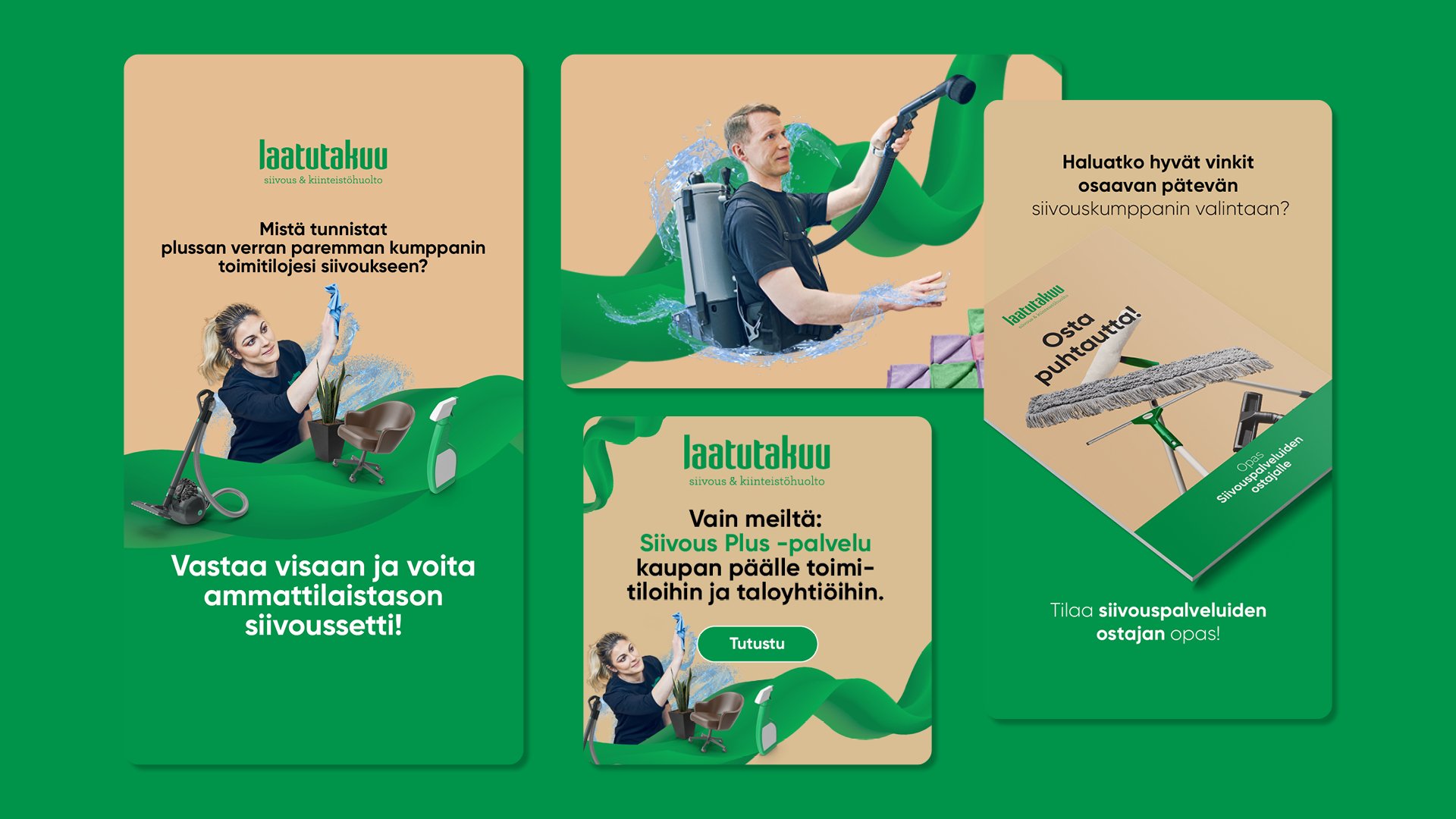 Laatutakuun vanha ilme