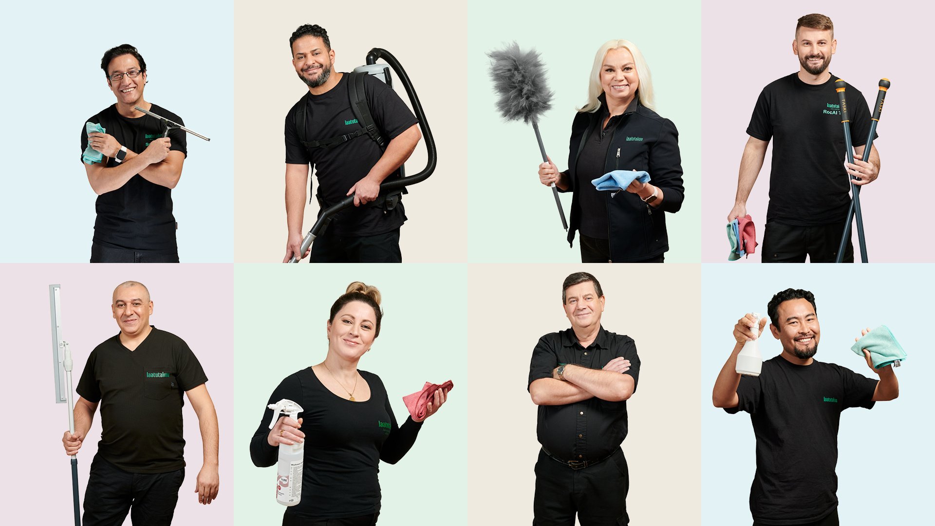 Laatutakuun yrittäjien kuvia